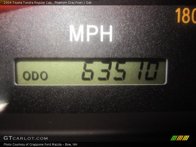 Phantom Gray Pearl / Oak 2004 Toyota Tundra Regular Cab