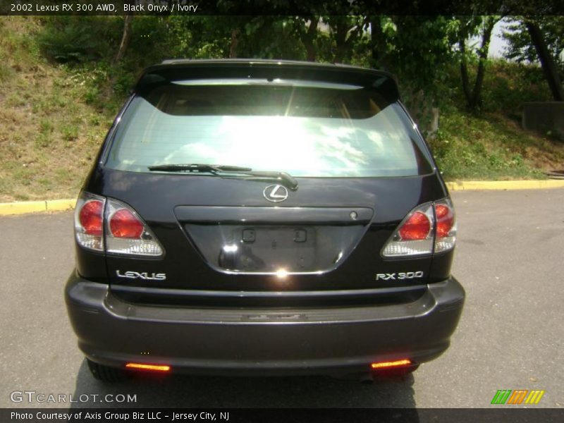 Black Onyx / Ivory 2002 Lexus RX 300 AWD