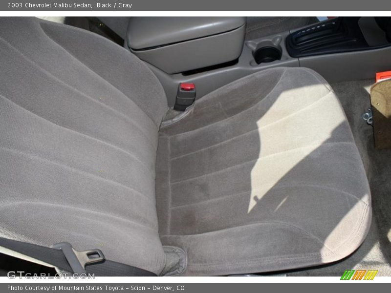 Black / Gray 2003 Chevrolet Malibu Sedan