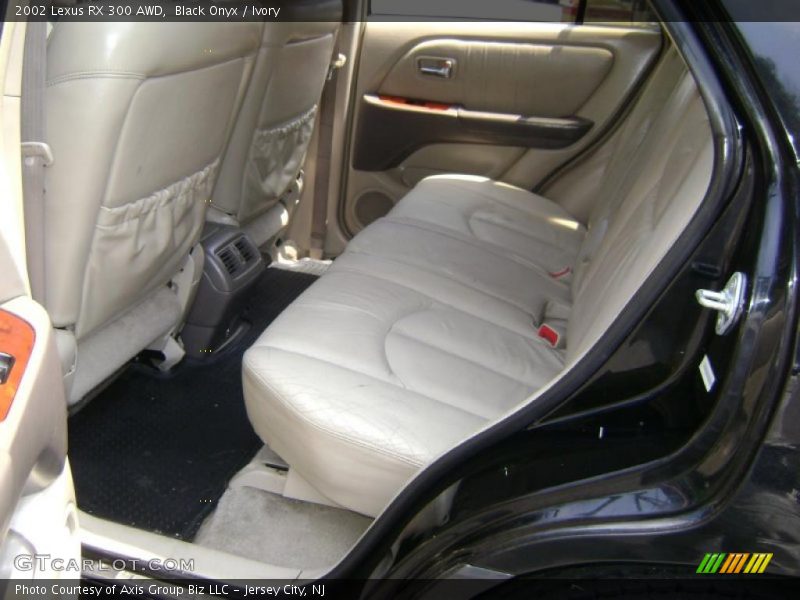 Black Onyx / Ivory 2002 Lexus RX 300 AWD