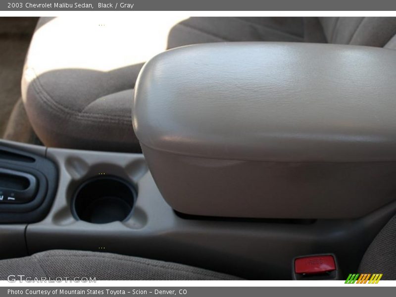 Black / Gray 2003 Chevrolet Malibu Sedan