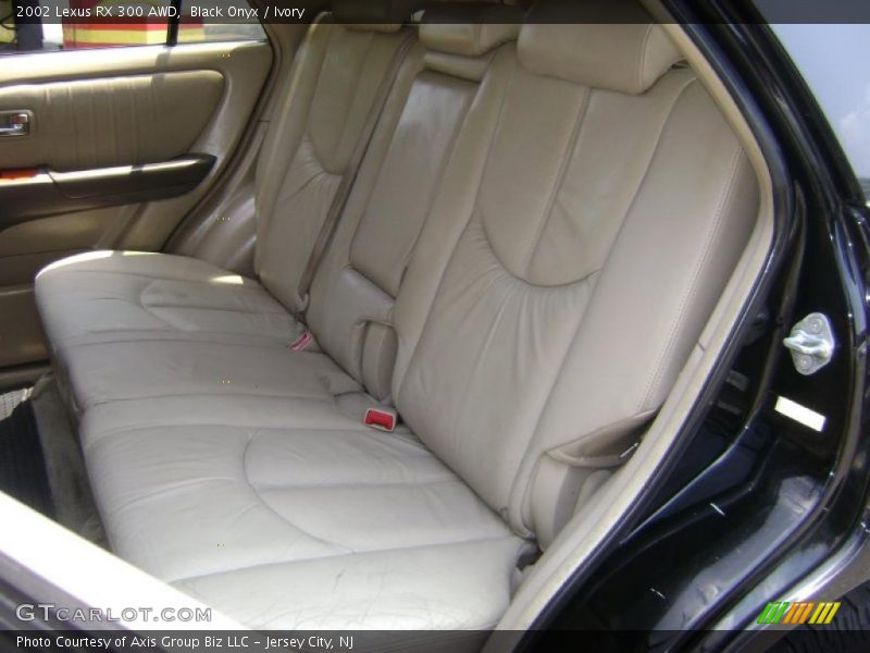 Black Onyx / Ivory 2002 Lexus RX 300 AWD
