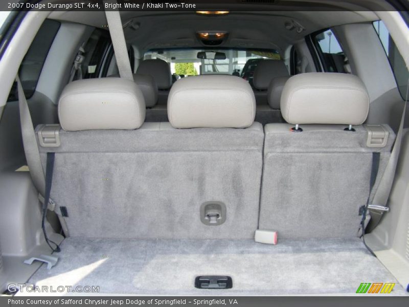 Bright White / Khaki Two-Tone 2007 Dodge Durango SLT 4x4