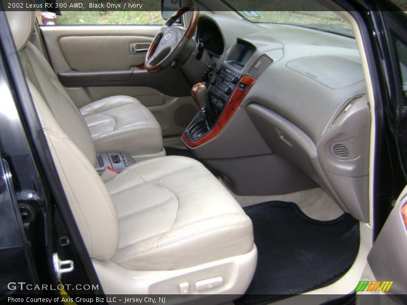 Black Onyx / Ivory 2002 Lexus RX 300 AWD