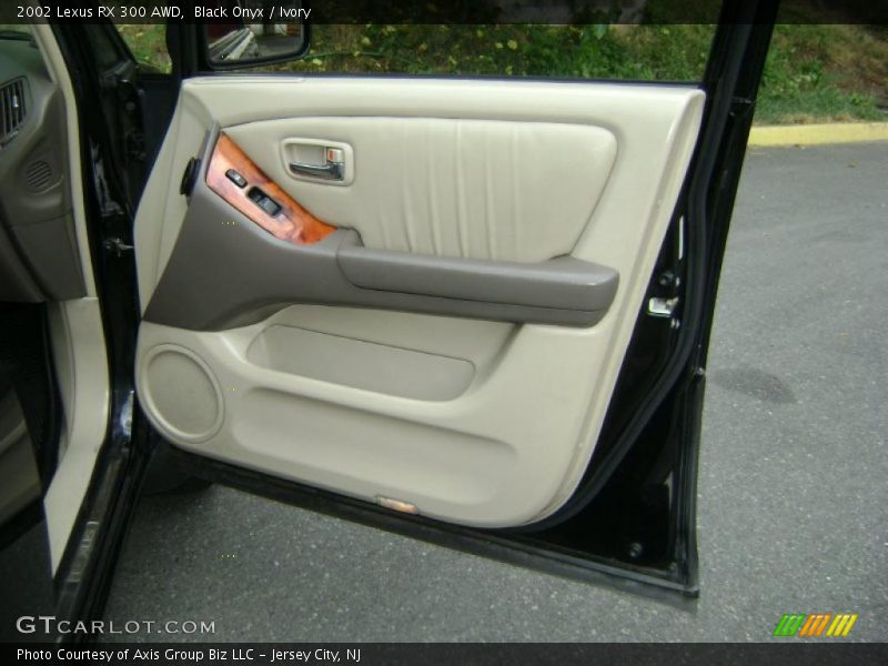 Black Onyx / Ivory 2002 Lexus RX 300 AWD