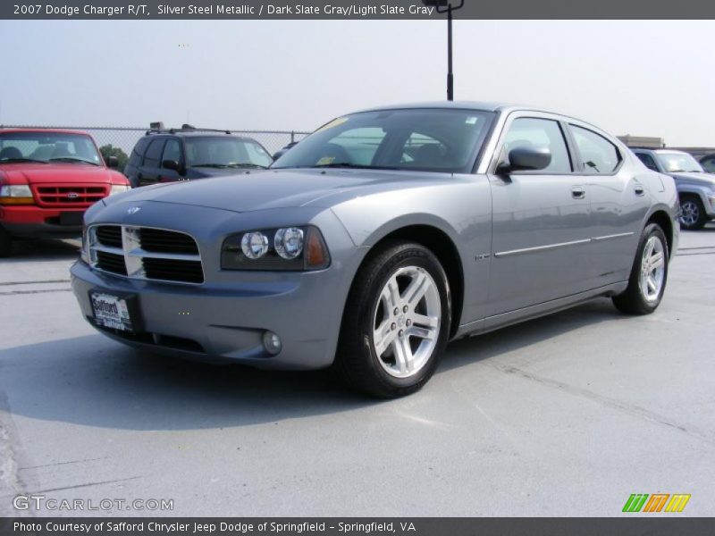 Silver Steel Metallic / Dark Slate Gray/Light Slate Gray 2007 Dodge Charger R/T