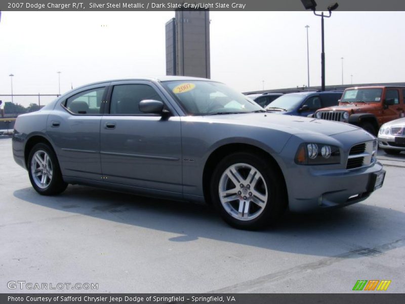 Silver Steel Metallic / Dark Slate Gray/Light Slate Gray 2007 Dodge Charger R/T