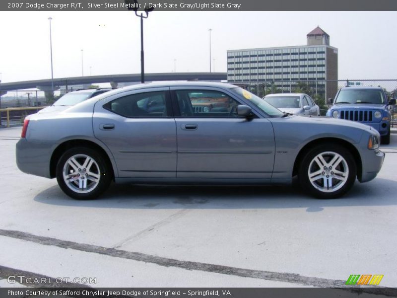 Silver Steel Metallic / Dark Slate Gray/Light Slate Gray 2007 Dodge Charger R/T