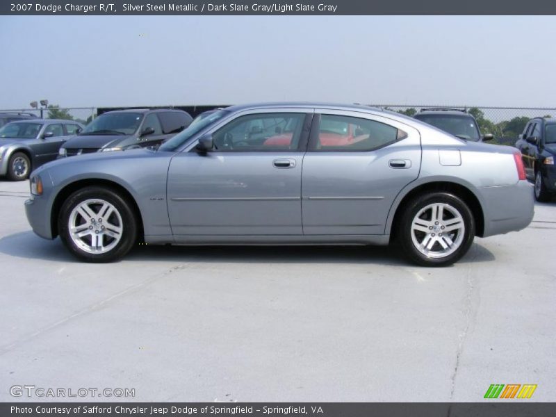 Silver Steel Metallic / Dark Slate Gray/Light Slate Gray 2007 Dodge Charger R/T