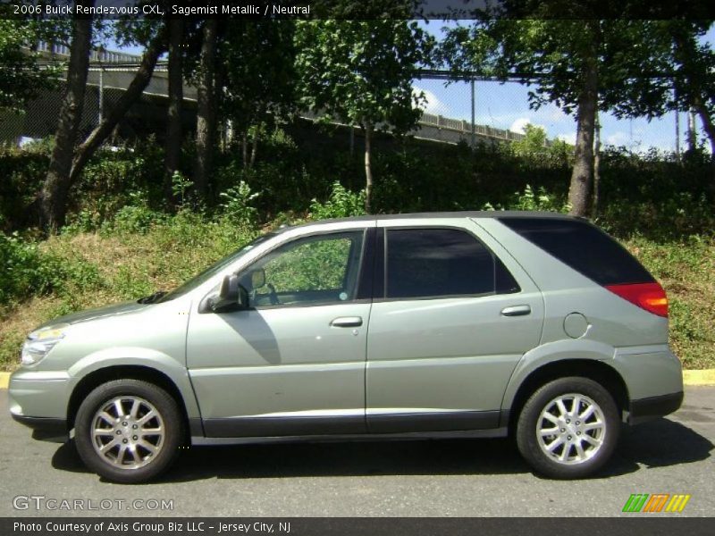 Sagemist Metallic / Neutral 2006 Buick Rendezvous CXL