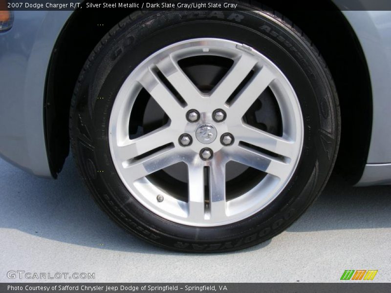 Silver Steel Metallic / Dark Slate Gray/Light Slate Gray 2007 Dodge Charger R/T