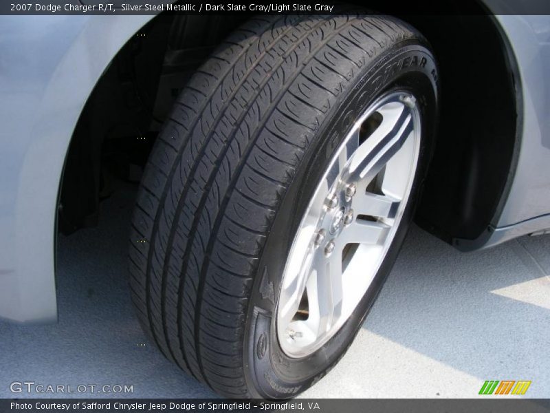 Silver Steel Metallic / Dark Slate Gray/Light Slate Gray 2007 Dodge Charger R/T