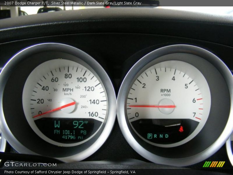 Silver Steel Metallic / Dark Slate Gray/Light Slate Gray 2007 Dodge Charger R/T