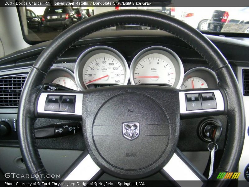Silver Steel Metallic / Dark Slate Gray/Light Slate Gray 2007 Dodge Charger R/T