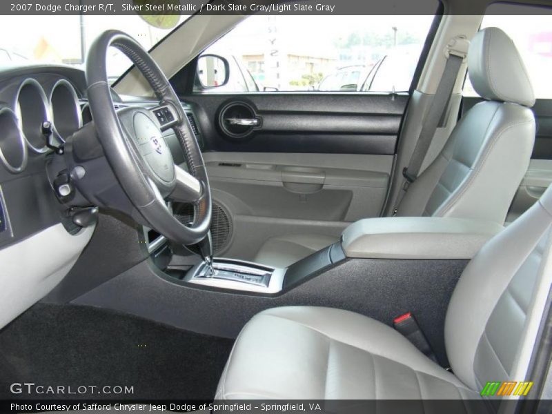 Silver Steel Metallic / Dark Slate Gray/Light Slate Gray 2007 Dodge Charger R/T