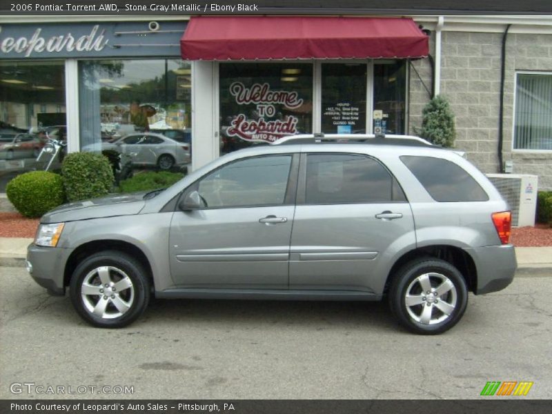 Stone Gray Metallic / Ebony Black 2006 Pontiac Torrent AWD