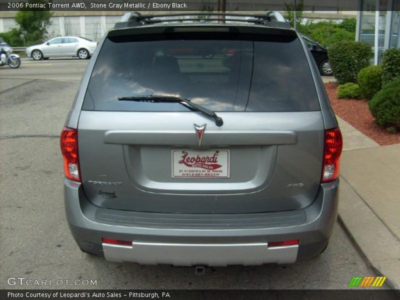 Stone Gray Metallic / Ebony Black 2006 Pontiac Torrent AWD