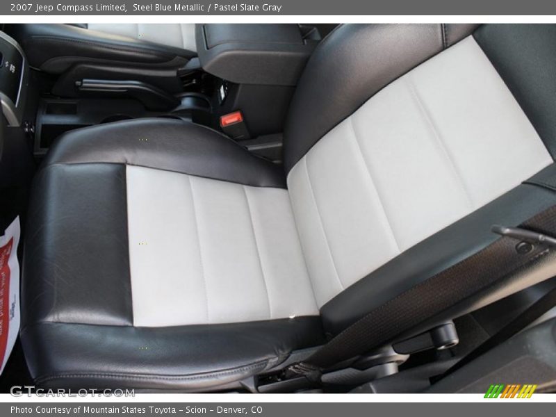 Steel Blue Metallic / Pastel Slate Gray 2007 Jeep Compass Limited