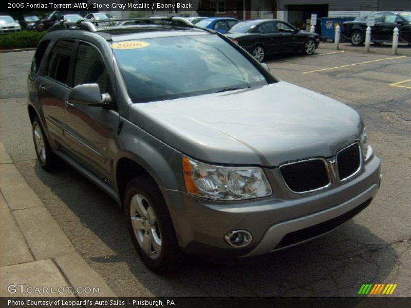 Stone Gray Metallic / Ebony Black 2006 Pontiac Torrent AWD