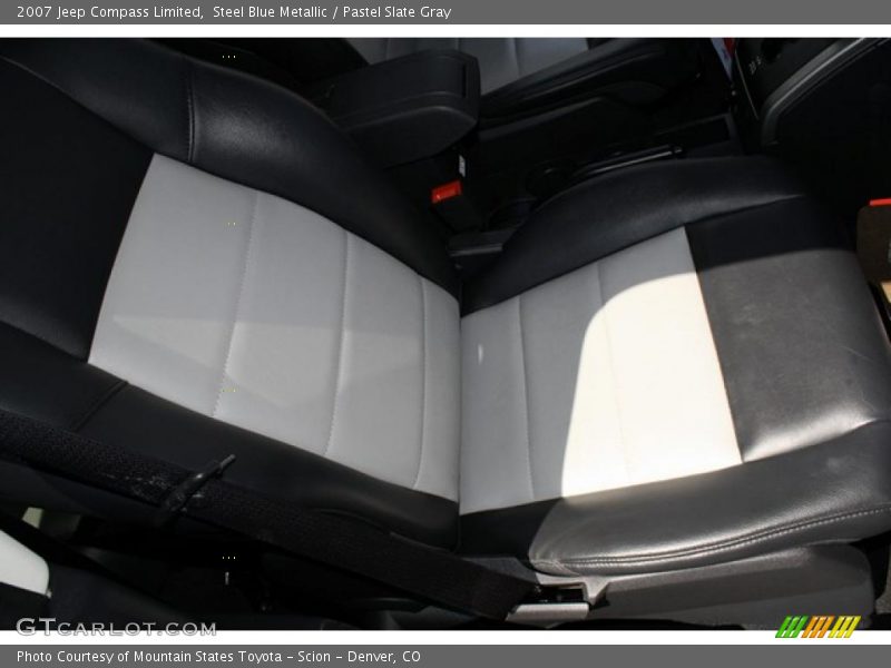 Steel Blue Metallic / Pastel Slate Gray 2007 Jeep Compass Limited