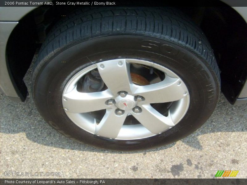 Stone Gray Metallic / Ebony Black 2006 Pontiac Torrent AWD