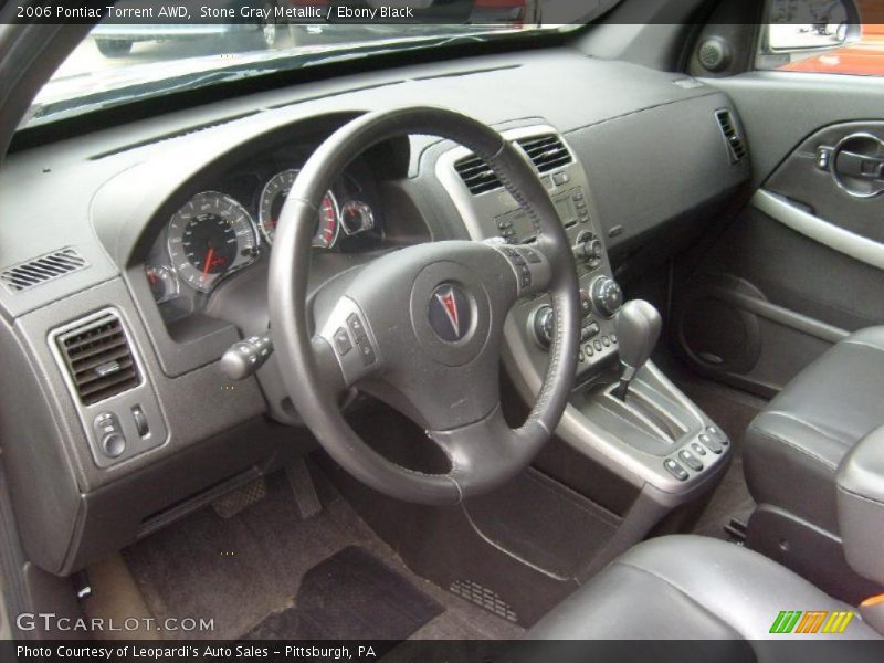 Stone Gray Metallic / Ebony Black 2006 Pontiac Torrent AWD