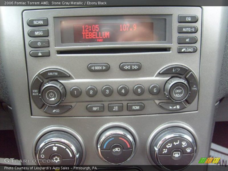 Stone Gray Metallic / Ebony Black 2006 Pontiac Torrent AWD