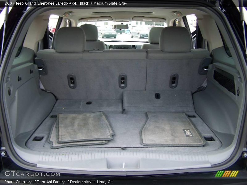 Black / Medium Slate Gray 2007 Jeep Grand Cherokee Laredo 4x4