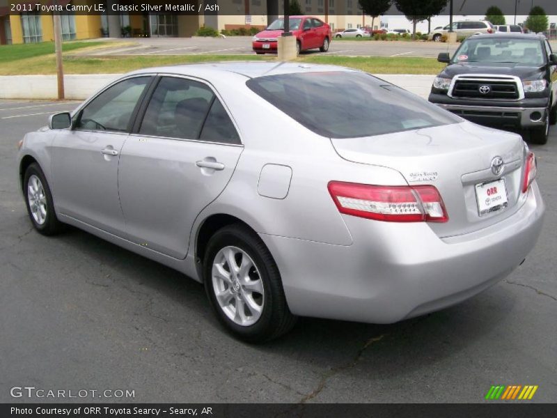 Classic Silver Metallic / Ash 2011 Toyota Camry LE