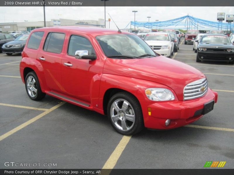 Victory Red / Ebony 2009 Chevrolet HHR LT