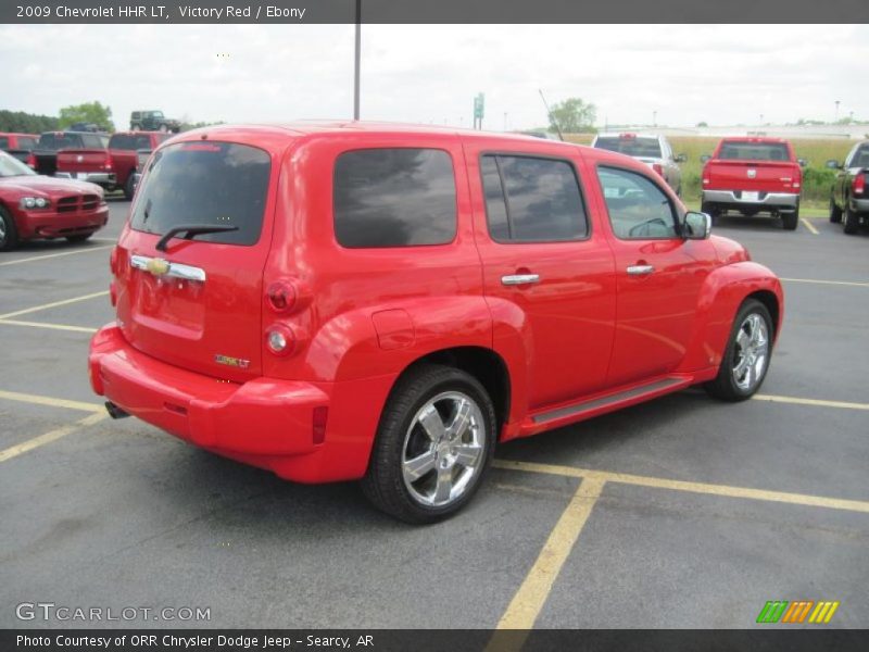 Victory Red / Ebony 2009 Chevrolet HHR LT