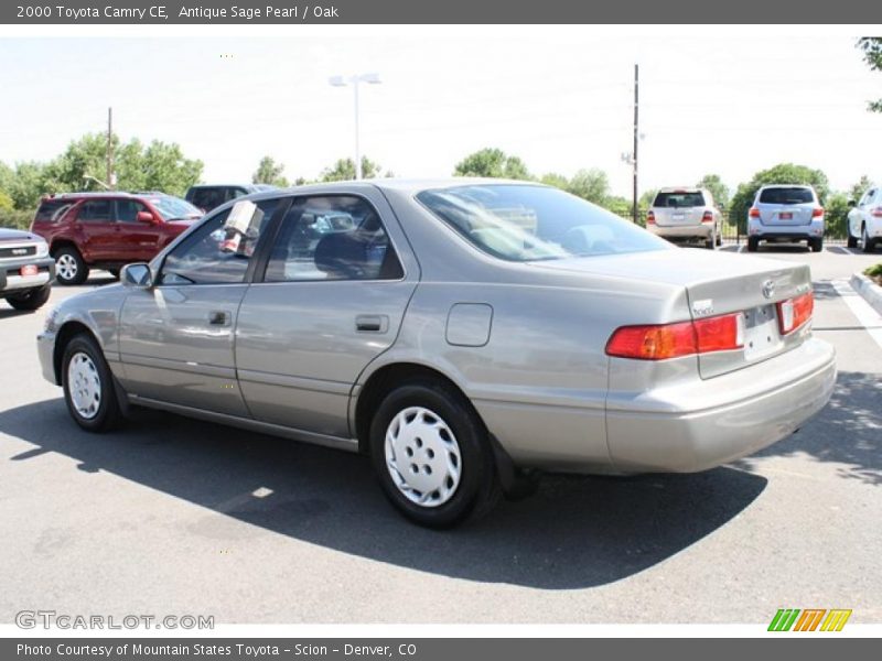 Antique Sage Pearl / Oak 2000 Toyota Camry CE