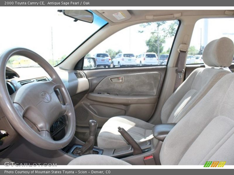 Antique Sage Pearl / Oak 2000 Toyota Camry CE