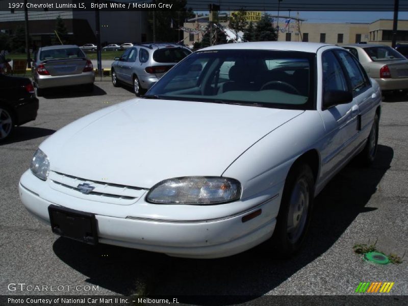 Bright White / Medium Grey 1997 Chevrolet Lumina LS