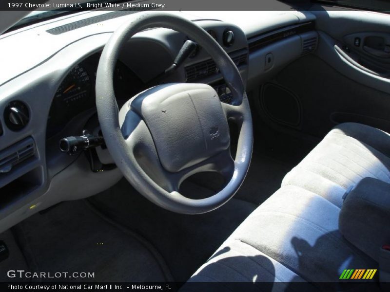Bright White / Medium Grey 1997 Chevrolet Lumina LS