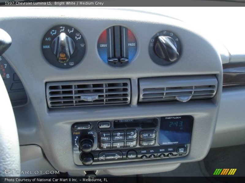 Bright White / Medium Grey 1997 Chevrolet Lumina LS