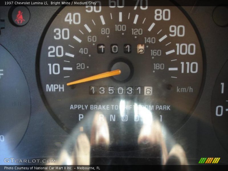 Bright White / Medium Grey 1997 Chevrolet Lumina LS