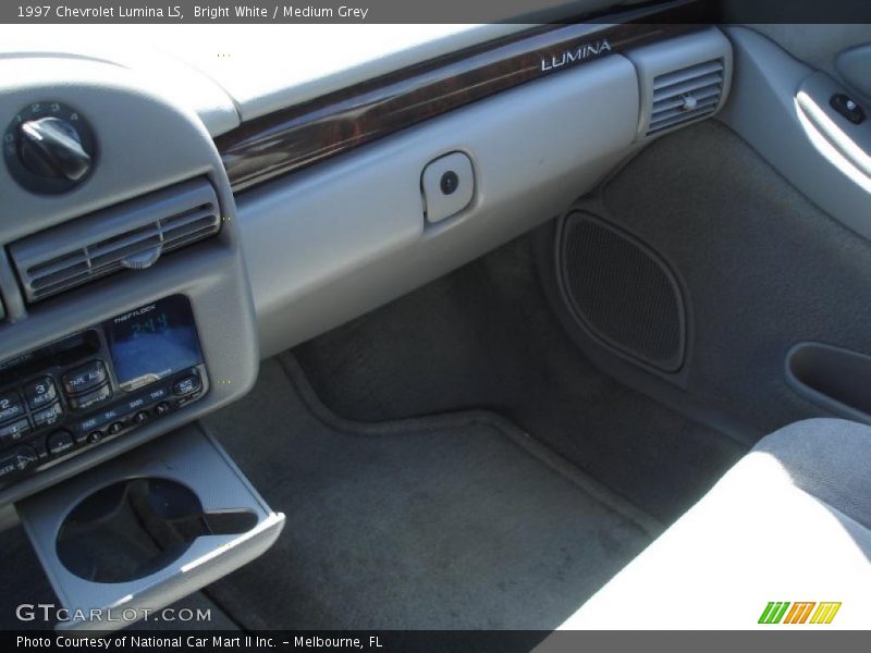 Bright White / Medium Grey 1997 Chevrolet Lumina LS
