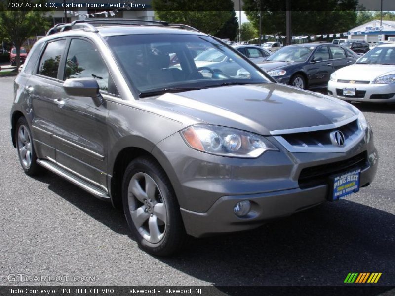 Carbon Bronze Pearl / Ebony 2007 Acura RDX