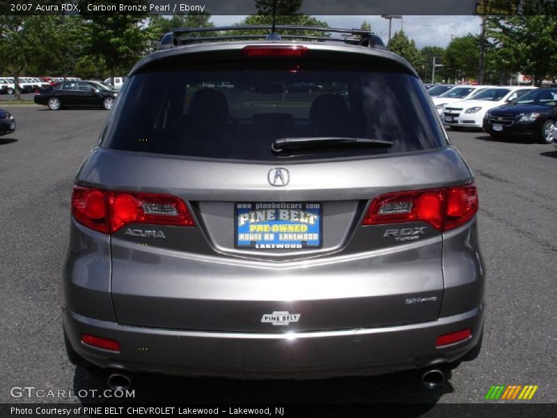 Carbon Bronze Pearl / Ebony 2007 Acura RDX