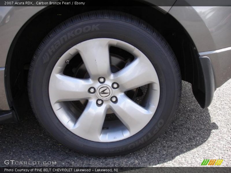 Carbon Bronze Pearl / Ebony 2007 Acura RDX