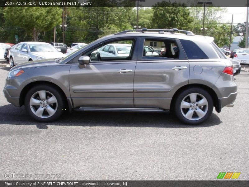Carbon Bronze Pearl / Ebony 2007 Acura RDX