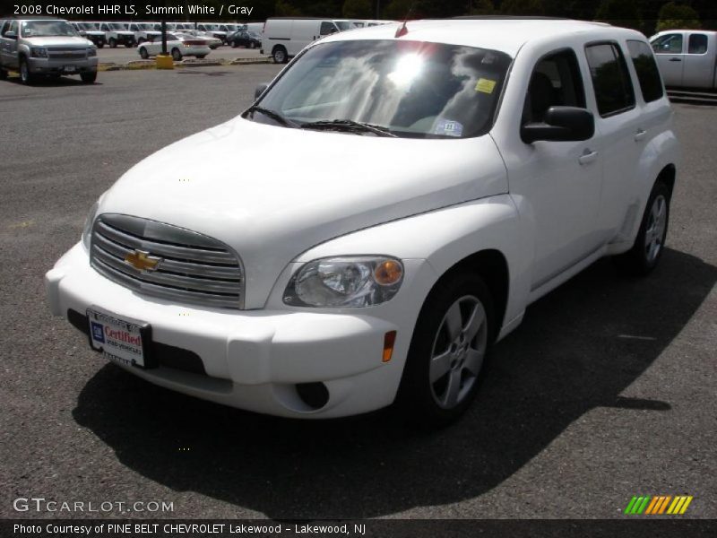 Summit White / Gray 2008 Chevrolet HHR LS