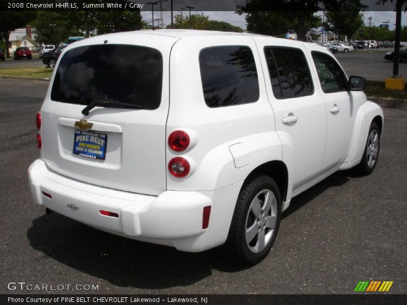 Summit White / Gray 2008 Chevrolet HHR LS