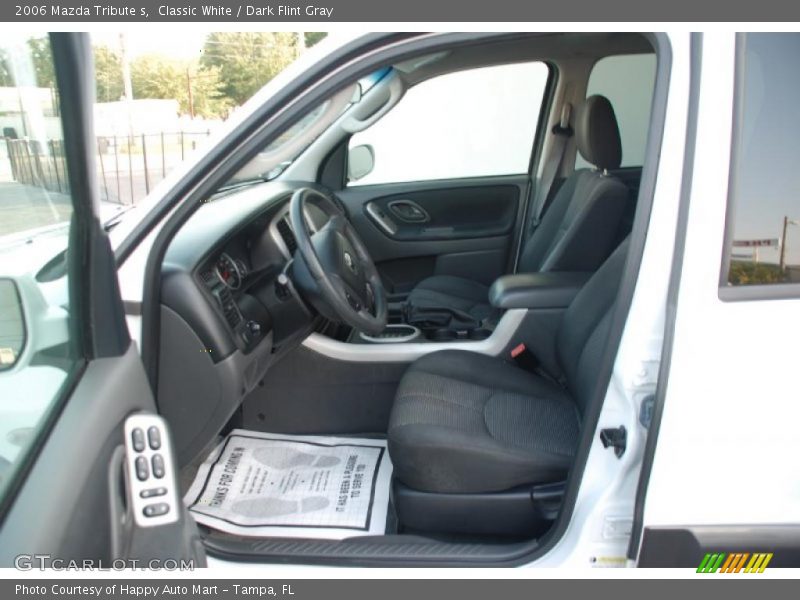 Classic White / Dark Flint Gray 2006 Mazda Tribute s