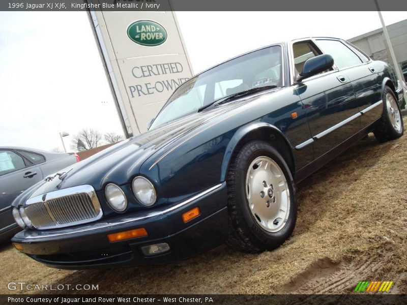 Kingfisher Blue Metallic / Ivory 1996 Jaguar XJ XJ6