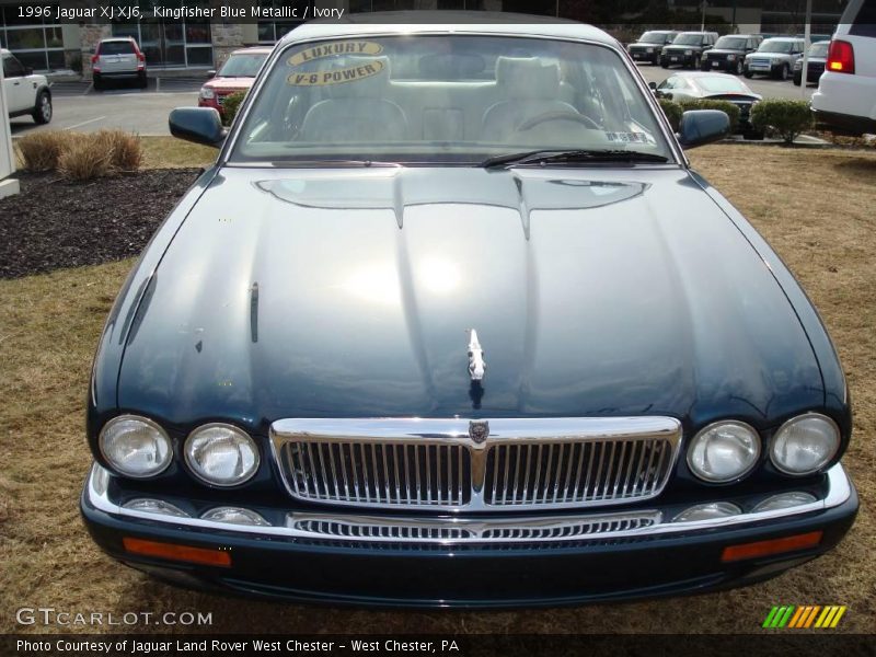 Kingfisher Blue Metallic / Ivory 1996 Jaguar XJ XJ6