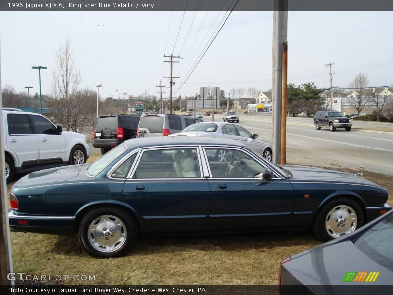 Kingfisher Blue Metallic / Ivory 1996 Jaguar XJ XJ6