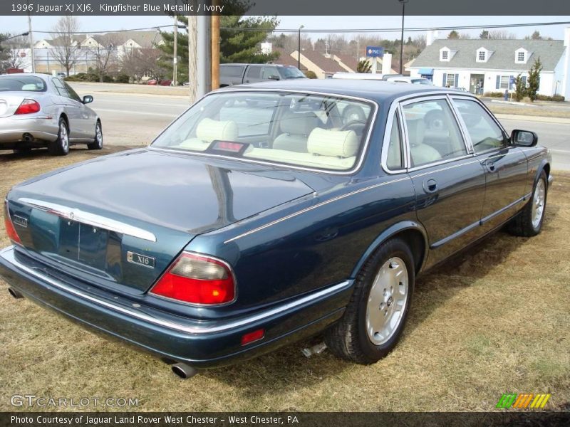 Kingfisher Blue Metallic / Ivory 1996 Jaguar XJ XJ6