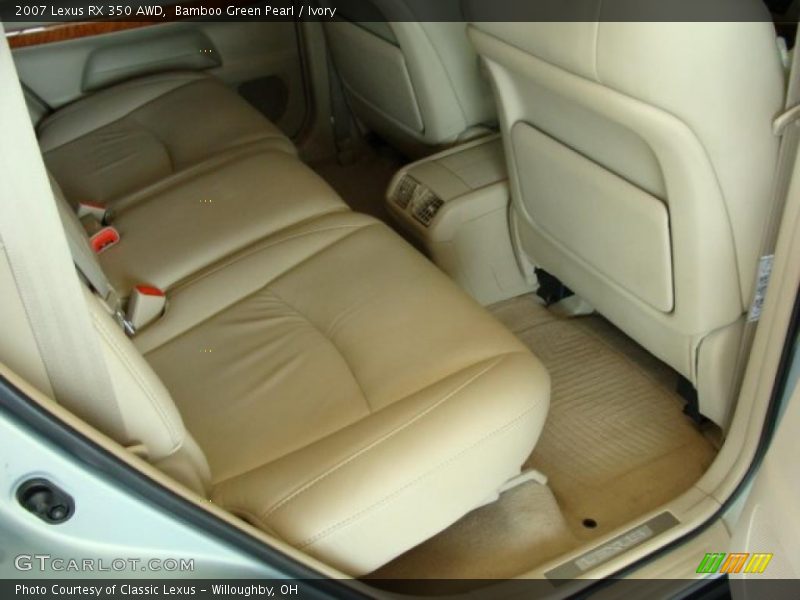 Bamboo Green Pearl / Ivory 2007 Lexus RX 350 AWD
